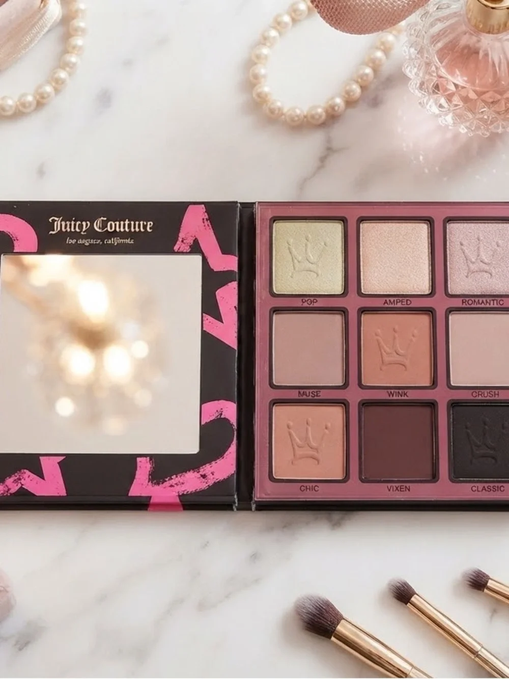Juicy Couture Pink Heart Eyeshadow Palette